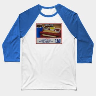 Kirkland Signature Hot Dog (Costco) Baseball T-Shirt